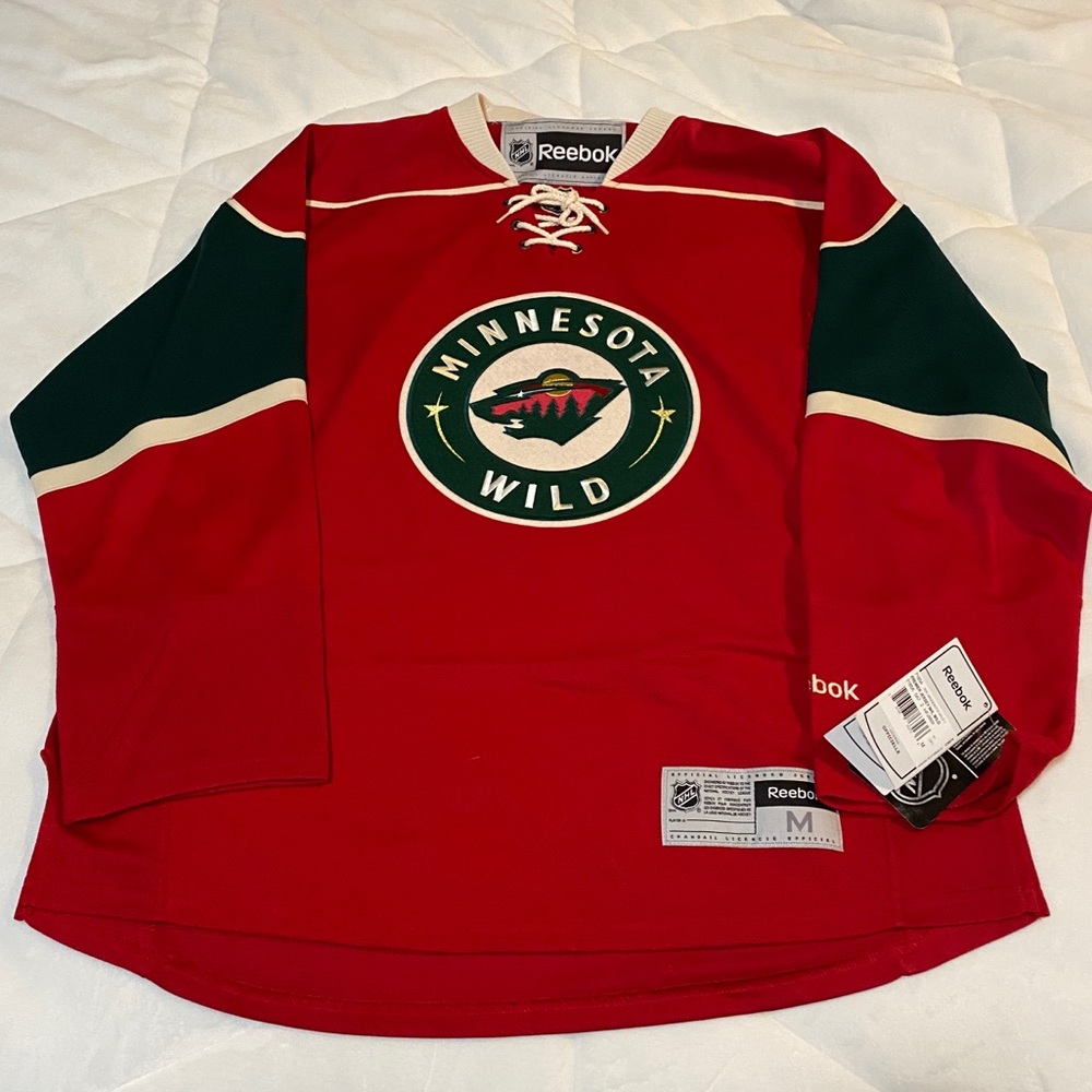 NEW NHL Minnesota Wild Jersey Men’s Medium